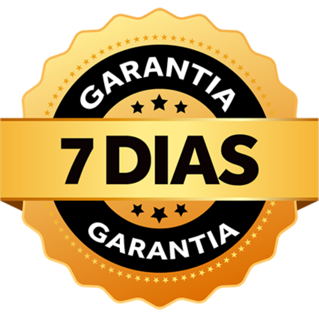 Selo de garantia de 7 dias